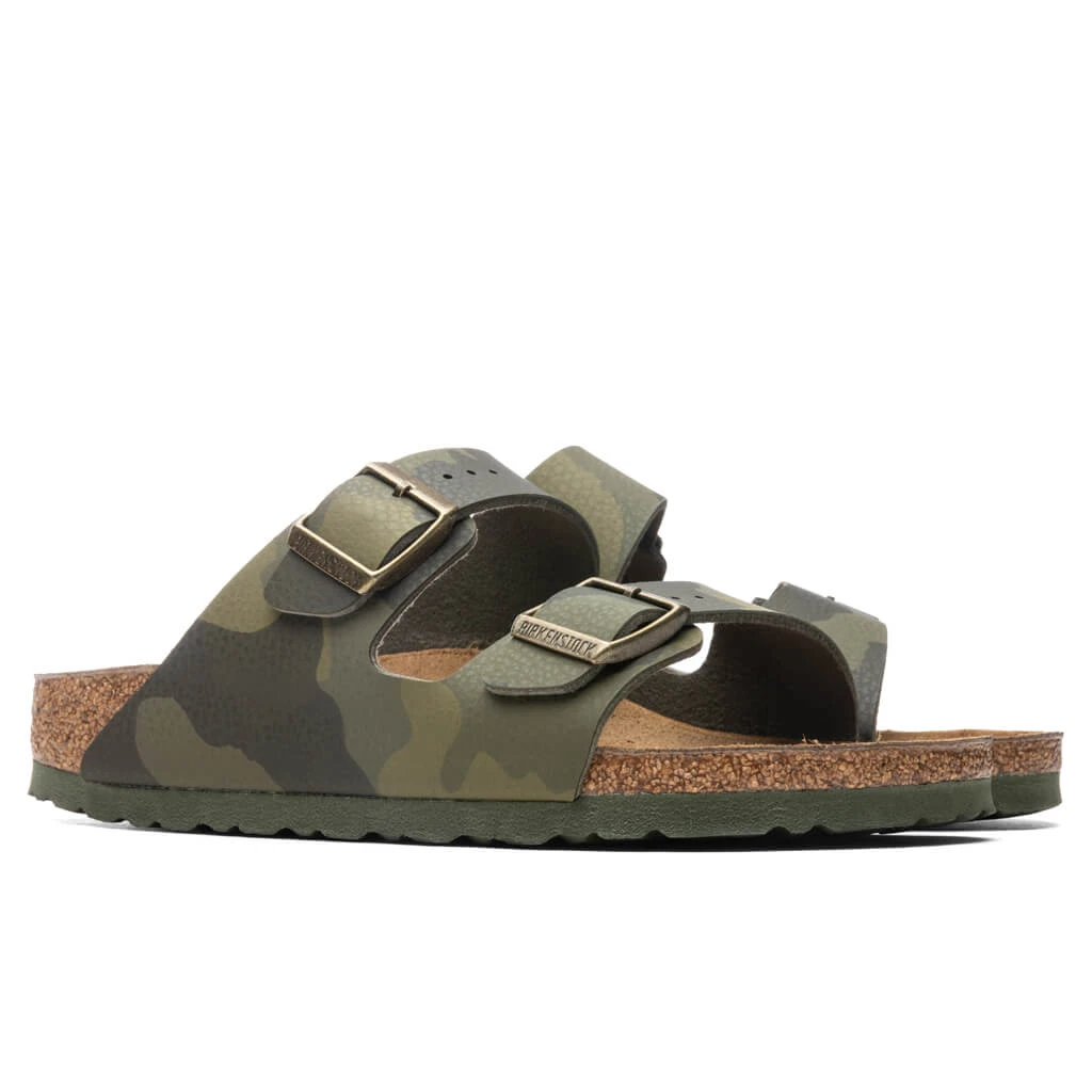 Birkenstock Women's Arizona Birko-Flor - Desert Soil Camo Green 4 Birkenstock Women's Arizona Birko-Flor - Desert Soil Camo Green - Image 2