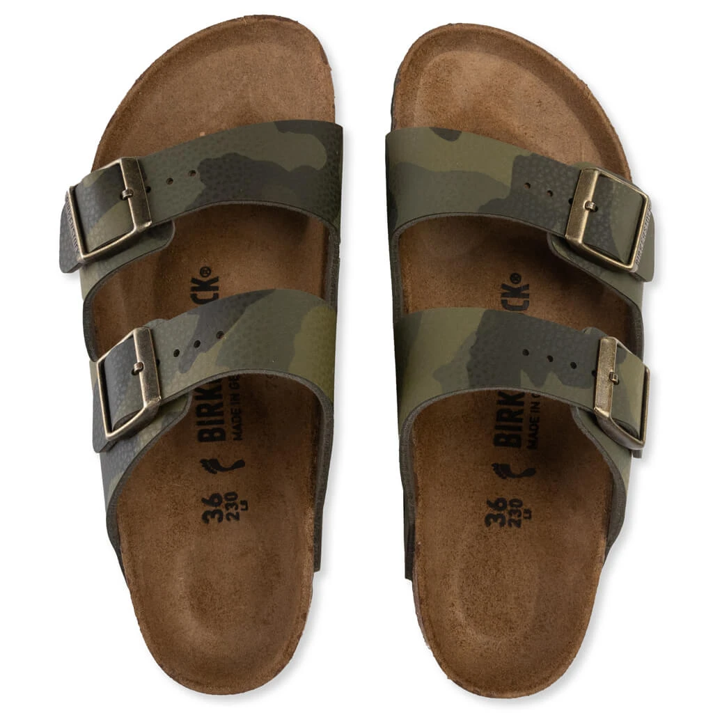 Birkenstock Women's Arizona Birko-Flor - Desert Soil Camo Green 6 Birkenstock Women's Arizona Birko-Flor - Desert Soil Camo Green - Image 4