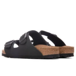 Birkenstock Narrow Arizona Vegan Birkibuc - Black -Birkenstock Store birkenstock women s arizona vegan birkibuc black 1019057 06 11 2021 01 3