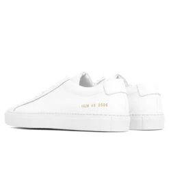 Common Projects Original Achilles Low - White -Birkenstock Store common projects 1528 original achilles low white 3