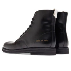 Common Projects Standard Combat Boot - Black -Birkenstock Store common projects 2230 standard combat boot black 3