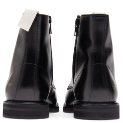 Common Projects Standard Combat Boot - Black -Birkenstock Store common projects 2230 standard combat boot black 4