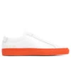 Common Projects Achilles - White/Orange 2 Common Projects Achilles - White/Orange -Birkenstock Store common projects achilles whiteorange