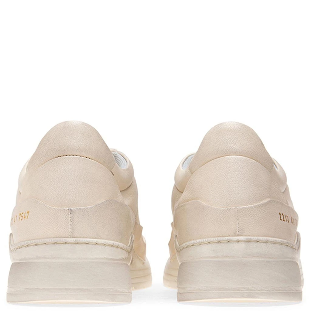 Common Projects Cross Trainer Leather - Dirty White 6 Common Projects Cross Trainer Leather - Dirty White - Image 4