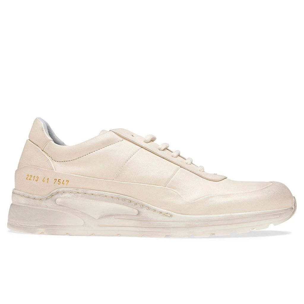 Common Projects Cross Trainer Leather - Dirty White 3 Common Projects Cross Trainer Leather - Dirty White