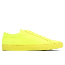Common Projects Original Achilles Low - Neon Yellow