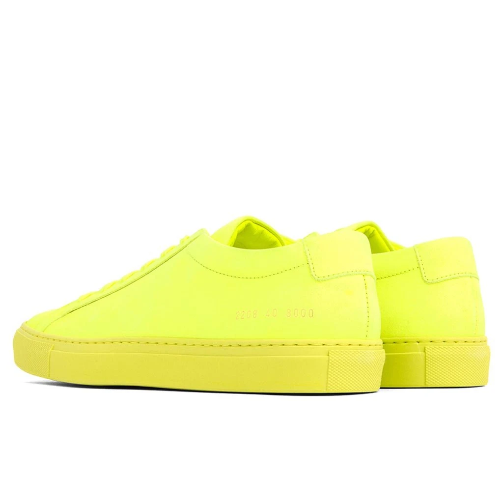Common Projects Original Achilles Low - Neon Yellow 5 Common Projects Original Achilles Low - Neon Yellow - Image 3