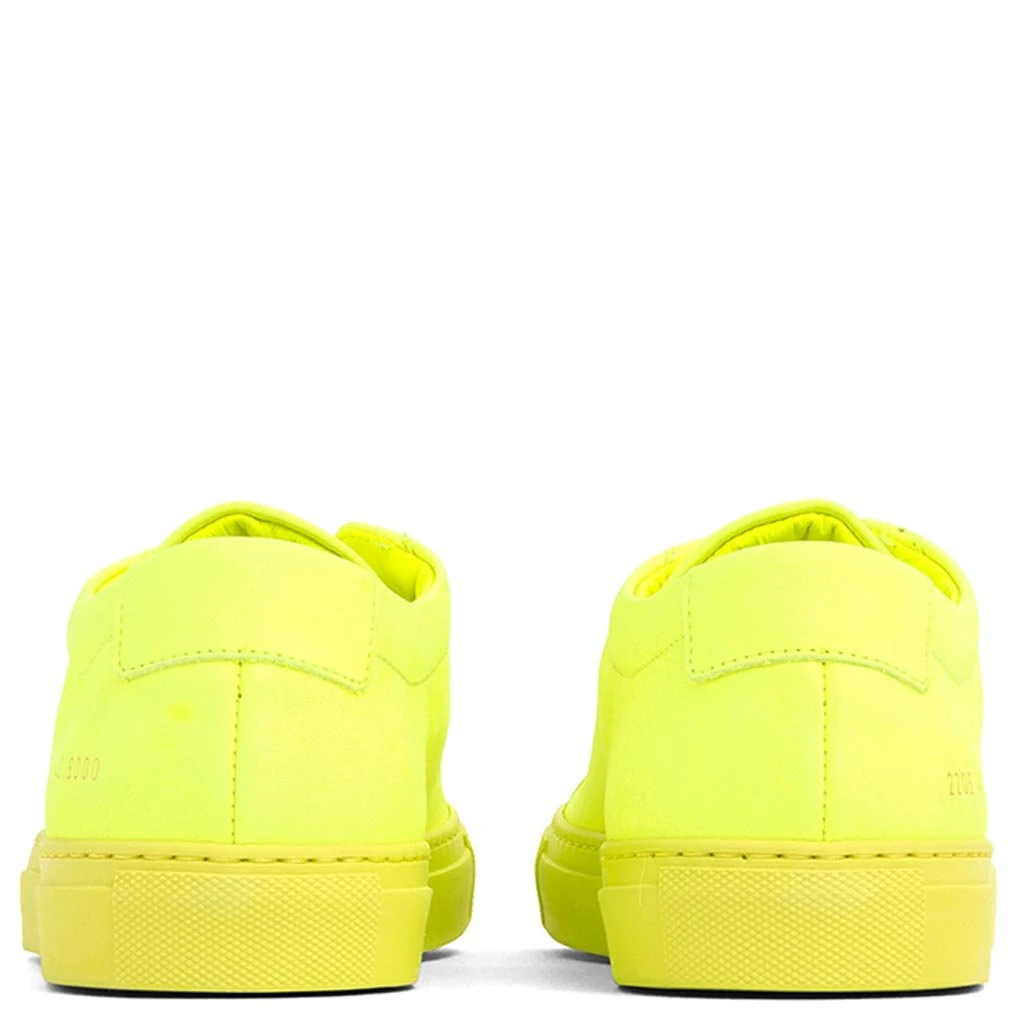 Common Projects Original Achilles Low - Neon Yellow 6 Common Projects Original Achilles Low - Neon Yellow - Image 4