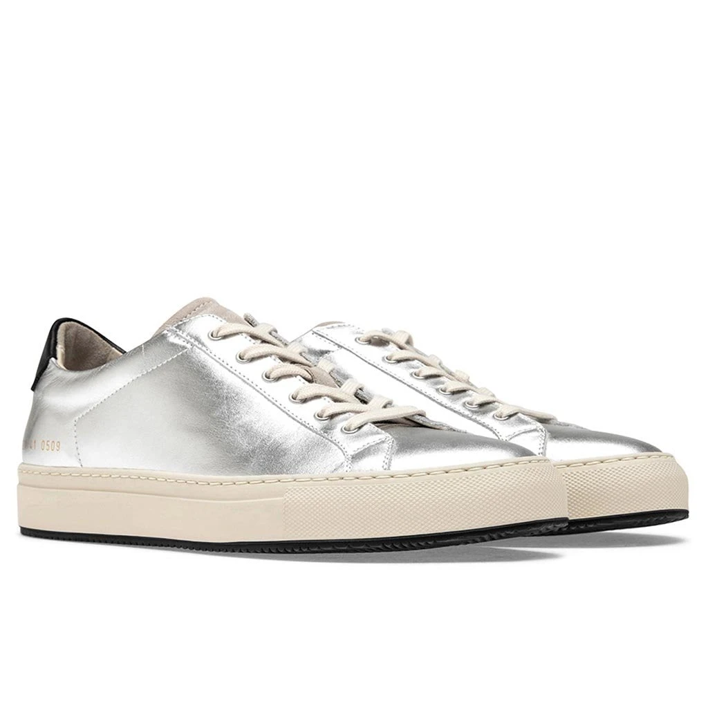 Common Projects Special Edition Retro Low - Silver/Black 4 Common Projects Special Edition Retro Low - Silver/Black - Image 2