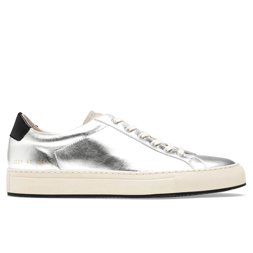 Common Projects Special Edition Retro Low - Silver/Black 3 Common Projects Special Edition Retro Low - Silver/Black