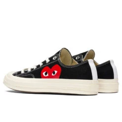 Converse X Comme Des Garcons PLAY All Star Chuck '70 Ox - Black -Birkenstock Store converse x comme des garcons play all star chuck 70 ox black 3