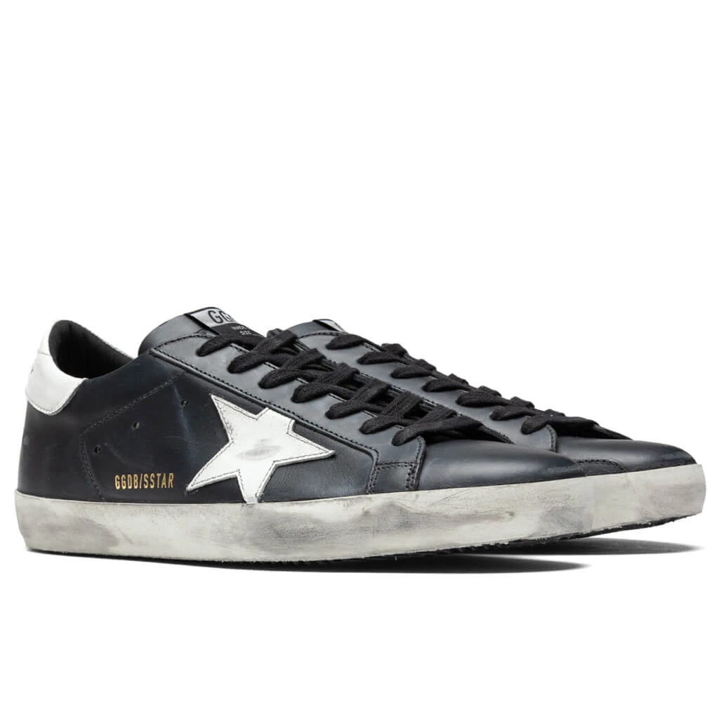 Golden Goose Super-Star Sneakers - Black/White 4 Golden Goose Super-Star Sneakers - Black/White - Image 2