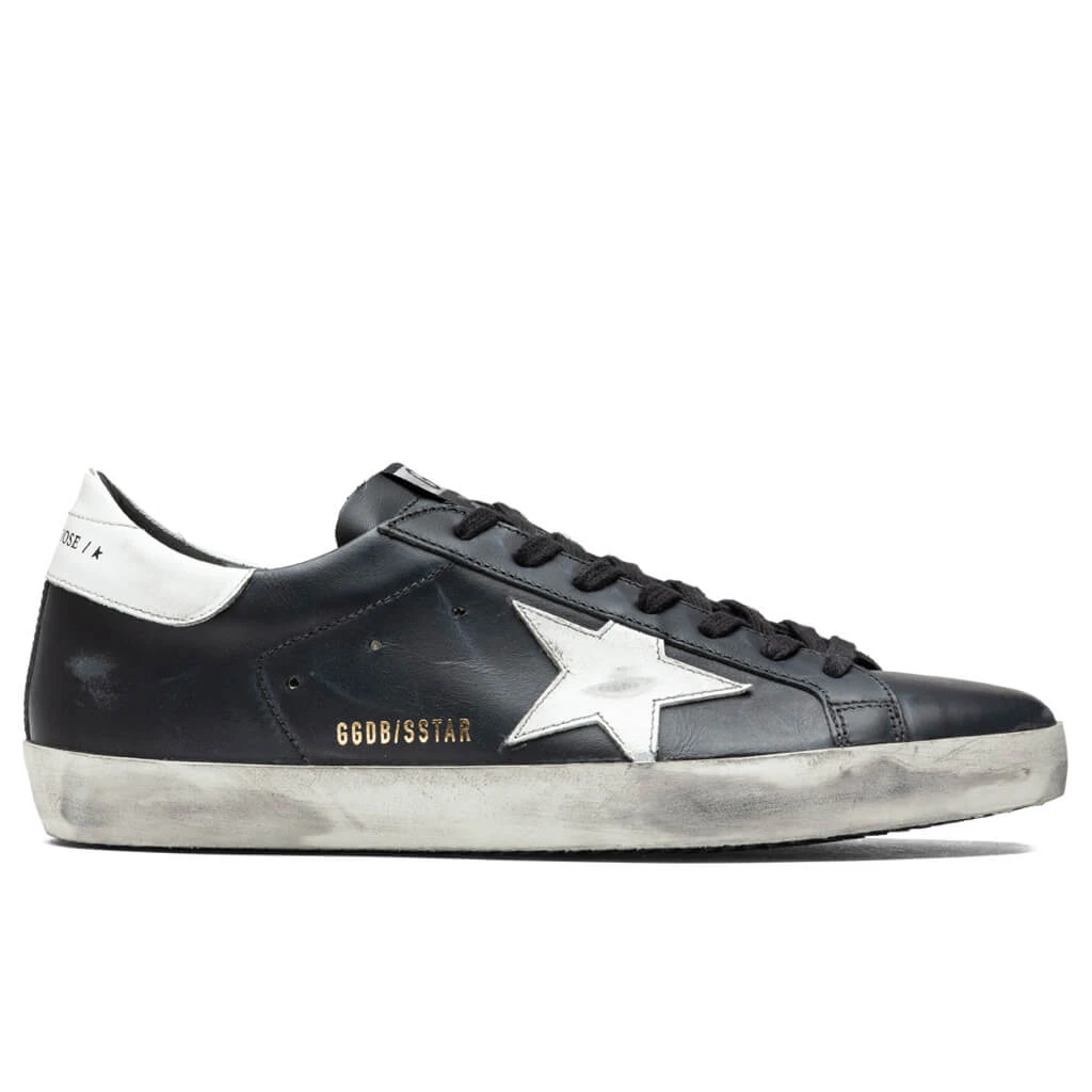 Golden Goose Super-Star Sneakers - Black/White 3 Golden Goose Super-Star Sneakers - Black/White