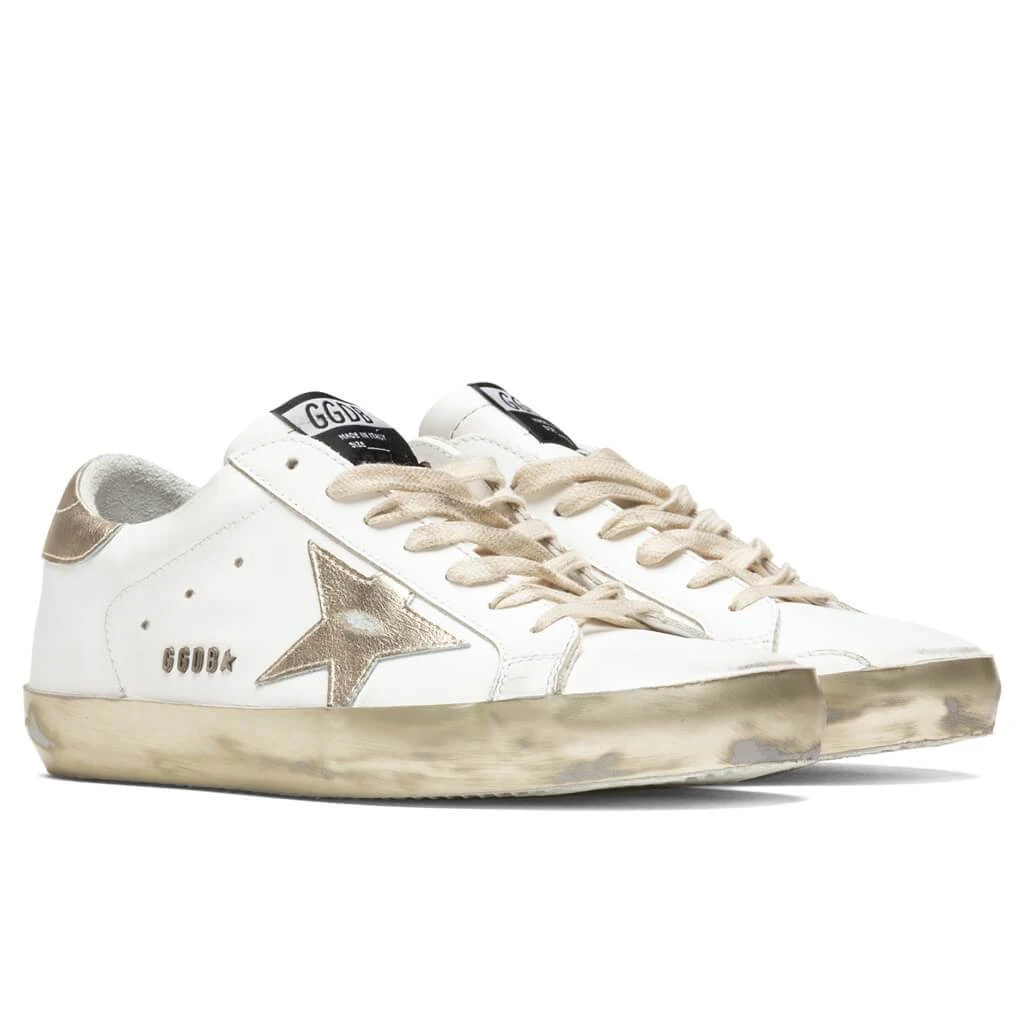 Golden Goose Super-Star Sneakers - White/Gold 3 Golden Goose Super-Star Sneakers - White/Gold - Image 2
