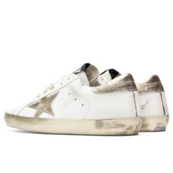 Golden Goose Super-Star Sneakers - White/Gold 7 Golden Goose Super-Star Sneakers - White/Gold -Birkenstock Store golden goose sneakers superstar whitegold 3