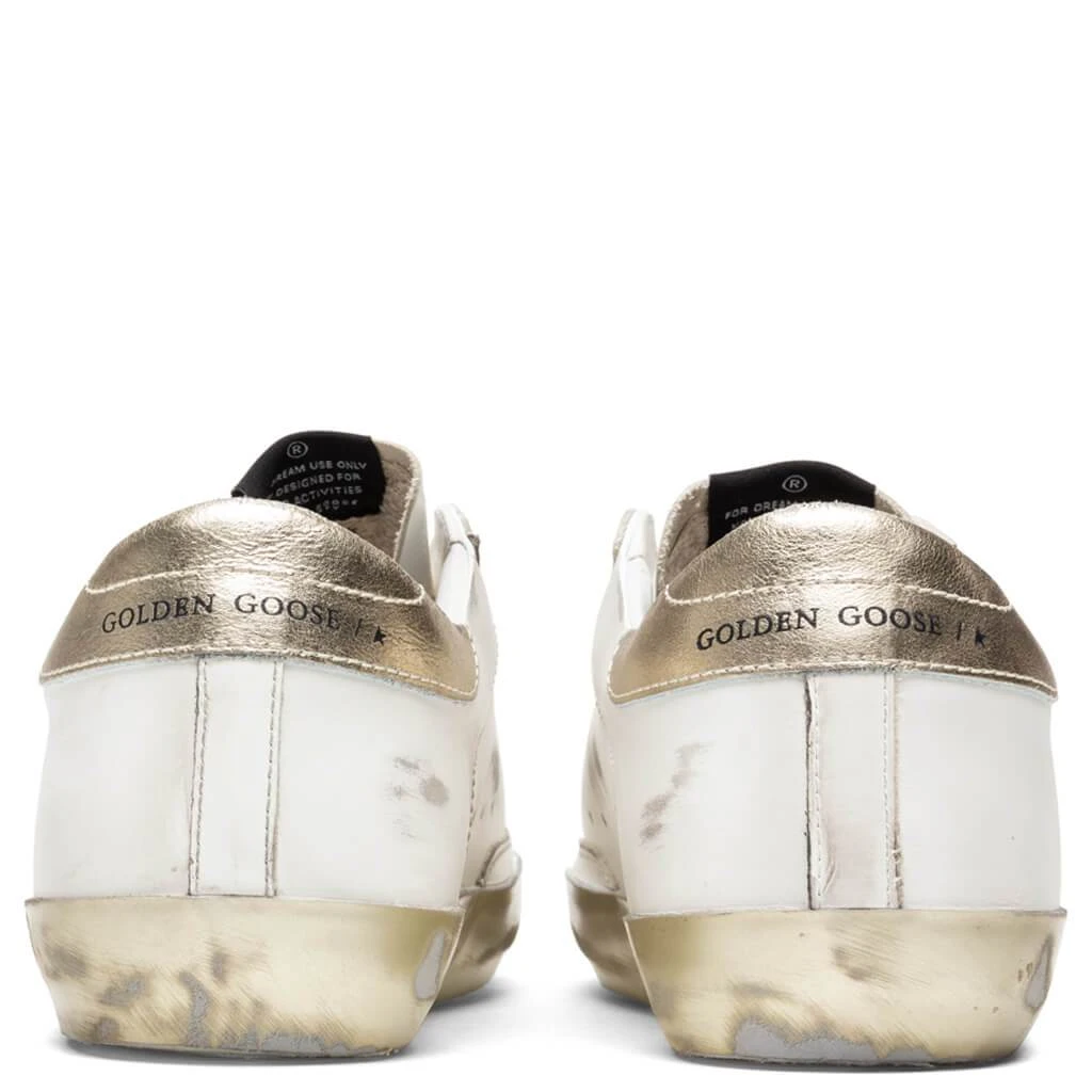 Golden Goose Super-Star Sneakers - White/Gold 5 Golden Goose Super-Star Sneakers - White/Gold - Image 4