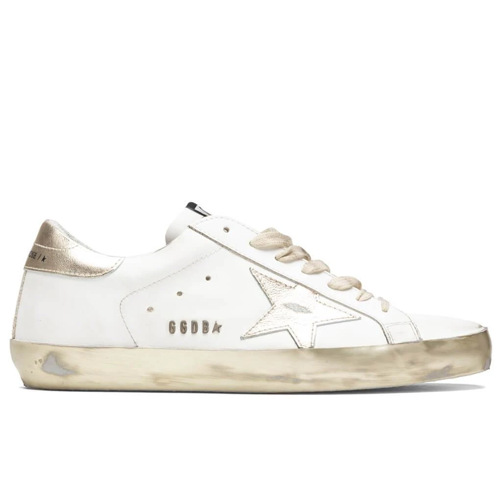 Golden Goose Super-Star Sneakers - White/Gold 2 Golden Goose Super-Star Sneakers - White/Gold