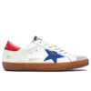 Golden Goose Super-Star Sneakers - White/Ice/Bluette/Red 2 Golden Goose Super-Star Sneakers - White/Ice/Bluette/Red -Birkenstock Store golden goose sneakers superstar whiteicebluettered