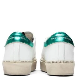 Golden Goose Women's Hi Star - White/Silver/Aquamarine -Birkenstock Store golden goose womens hi star whitesilveraquamarine 4