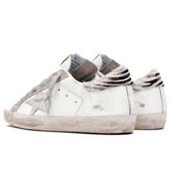 Golden Goose Women's Super-Star Sneakers - White/Metal Silver/Pony Ziger 8 Golden Goose Women's Super-Star Sneakers - White/Metal Silver/Pony Ziger -Birkenstock Store golden goose womens sneakers superstar whitemetal silverpony ziger 3