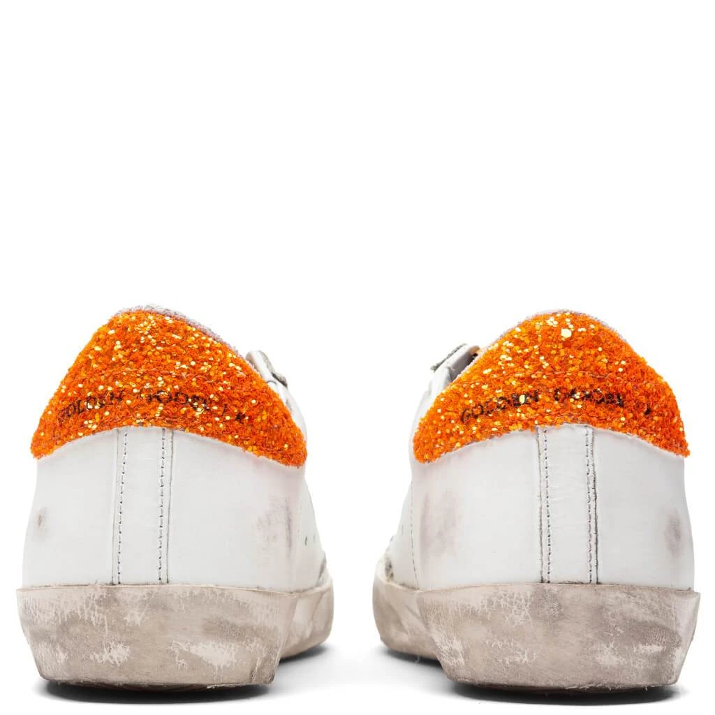 Golden Goose Women's Super-Star Sneakers - White/Rock Snake/Orange 6 Golden Goose Women's Super-Star Sneakers - White/Rock Snake/Orange - Image 4