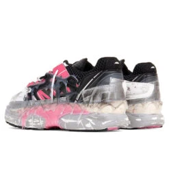 Maison Margiela Fusion Sneaker Low Top - Black/White/Pink -Birkenstock Store maison margiela fusion sneaker low top blackwhitepink 3