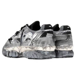 Maison Margiela Fusion Sneaker Low Top - Silver/Black 8 Maison Margiela Fusion Sneaker Low Top - Silver/Black -Birkenstock Store maison margiela fusion sneaker low top silverblack 3