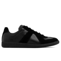 Maison Margiela Replica Low Top Calf Skin - Black
